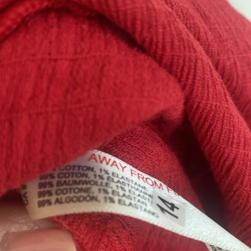 NWOT Free People red halter neck midi dress